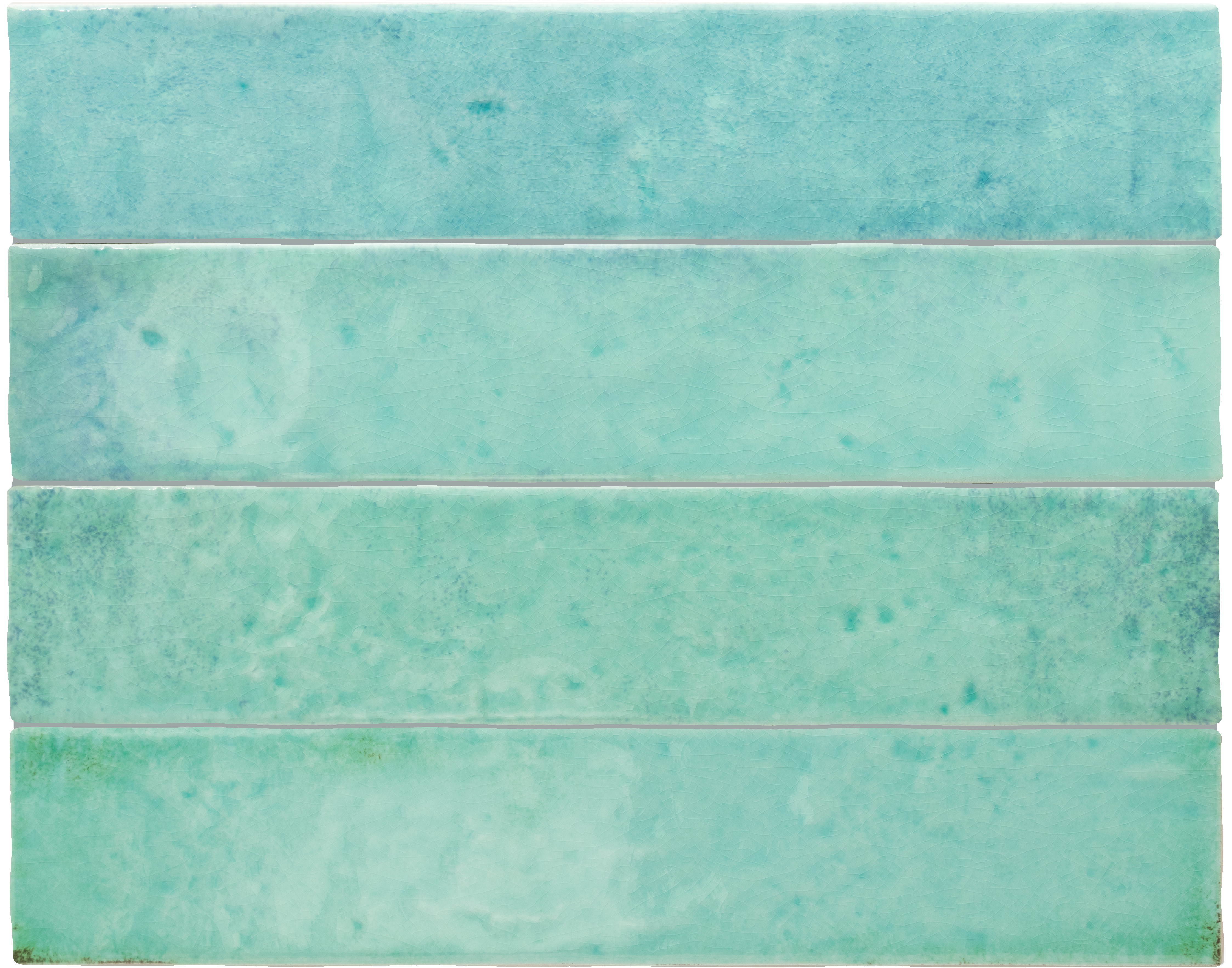 Equipe Menorca Настенная керамическая плитка Aqua 6.5x32.8 глазурованный глянцевый