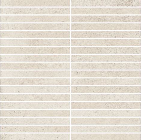 Italon Керамический гранит Eternum Мозаика Snow Mosaico Strip 30x30 натуральный