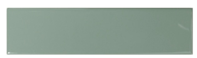 DNA Match Настенная керамическая плитка Sage Gloss 6.2x25 глазурованный глянцевый