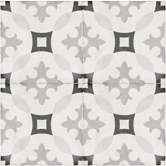 Equipe Art Noveau Керамогранит Karlsplatz Grey 20x20 натуральный