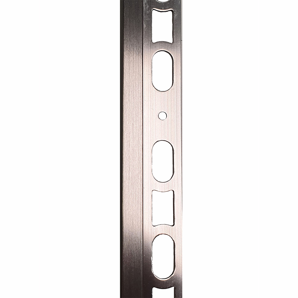 ПРОФИЛПАС РУССИЯ Proangle Q Профиль металлический Титан алюминий мягко-шлифованный 1x270