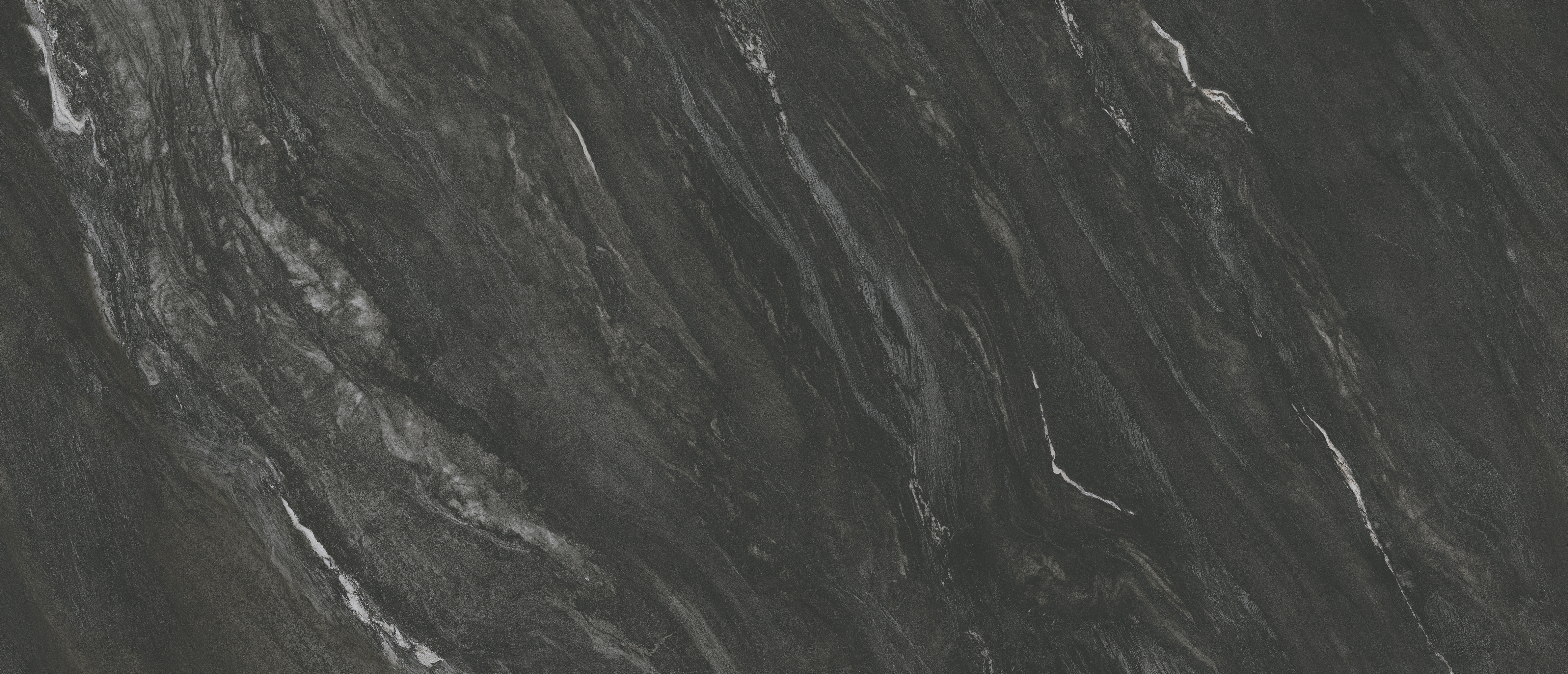 Atlas Concorde Marvel Diva Керамогранит Black Tempest Silk 120x278 сатинированная