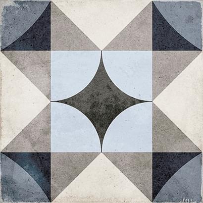 Equipe Art Noveau Керамогранит Palais Blue 20x20 натуральный