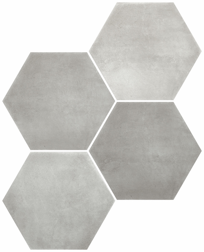 DURSTONE SIX Cementine Керамогранит Grey 23x27 глазурованный матовый